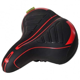 BOENTA Pièces de rechanges Selle VTT Homme Selle VTT Gel Couverture De Siège De Vélo Siège de vélo Coussin Siège de Vélo de Montagne Accessoires vélo Cyclisme Accessoires Red, Free Size