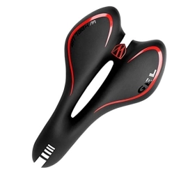 Rysmliuhan Shop Pièces de rechanges Selle VTT Selle Velo Confort Accessoires de vélo pour Hommes Vélo Siège Siège de vélo Coussin Gel Couverture De Siège De Vélo Cyclisme Accessoires Red, Free Size