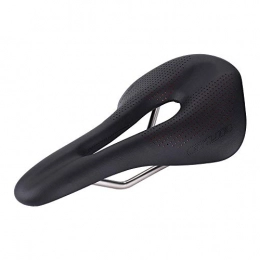 QEYIMFXA Sièges VTT Selle VTT Vlo de Courses sur Route Vlo Selles Selle Respirant Chrome Molybdne Acier Bow Sanmarco194 Grams Black and Black