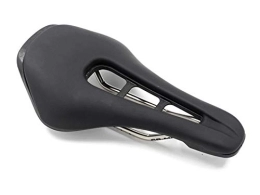 SSLL Pièces de rechanges Selles de siège de vélo Selle de siège de vélo ultra-légère VTT VTT Bike Saddes Vélo de montagne Vélo Racing PU Coussin de siège doux respirant, pour vélos MTB (Couleur : Noir)