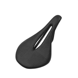 SSLL Sièges VTT Selles siège vélo Fibre De Carbone Cuir VTT Selle De Vélo De Route Confortable VTT Noir Coussin De Siège De Vélo Coussin De Siège 240X143Mm Accessoires De Vélo