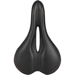 SSLL Sièges VTT Selles siège vélo Selle De Vélo Absorption des Chocs en Cuir PU Surface Remplie Gel Confortable VTT Vélo Siège De Vélo Antichoc Selle De Vélo