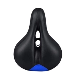 SSLL Pièces de rechanges Selles siège vélo Vélo Big Bum Selle Siège VTT Vélo De Route Étanche Double Rail Pince Anneau Siège Tube Coussin Confort Coussin Cyclisme Accessoire (Couleur : 1)