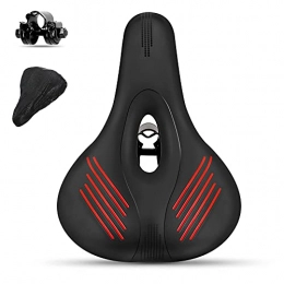 C725 Pièces de rechanges SGODD Selle VTT, Étanche Selle de Vélo Ultra Confortable Respirante en Mousse à Mémoire, Ergonomique Siège de Vélo Creuse Respirante, Antidérapant Convient pour Bicyclette / VTT (Selle de Randonnée)