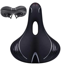 SUSHOP Pièces de rechanges Siège De Vélo Imperméable À l'eau, Ergonomique Selle De Vélo Doux Et Respirant Vélo Selle Femme Homme VTT, Vélo, Route Sièges Vélo (26X22cm)