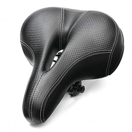 Belleashy Sièges VTT Siège De Vélo Vélo Cyclisme Big Bum Selle VTT Siège De Vélo Large Coussin Doux Confort Vélo De Route Coussin VTT Siège Cadeau pour Hommes Femmes Seniors