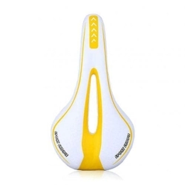 Sparrow Angel Sièges VTT Sparrow Angel Selle VTT Vélo de VTT Vélo Vélo Cyclisme Épaissi Confort Extra Confort Ultra Silicone 3D Coussin de Gel Coussin Coussin de Coussin de vélo Selle (Color : White Yellow)