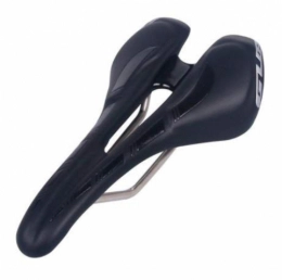 TENGGO Hollow Design Bike Saddle Mountain Road Bike VTT Seat Cushion CR-Mo Rail 230G Super Light-Noir