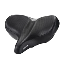 TTSJSM Pièces de rechanges TTSJSM Selle VTT Big Bum Selle de vélo Extra Large Bicycle Siège Comfort Vélo électrique Gel en Mousse rembourrée Double Printemps cyclail Selle VéLo De Route (Color : Spring)