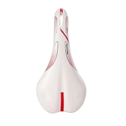 Computnys Sièges VTT Ultra-léger VTT Racing Seat Wave Selle Vélo Route pour Hommes Doux Confortable VTT Vélo Siège Vélo Pièces Rechange White