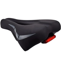 URJEKQ Sièges VTT URJEKQ Selle Velo, Selle VTT avec Feu Arrière Selle Velo Confort Ergonomique Vélo Confortable Convient pour Bicyclette / VTT / Vélo De Route