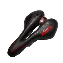 hjgnbiohg Pièces de rechanges VTT Selle De Vélo Selle Noir Matelassé Gel De Silicone Étanche pour Vélo VTT Course en Ville