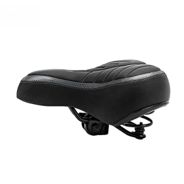 Ouken Pièces de rechanges Vélo Seat VTT Selle Anti Choc Ergonomique Coussin Selle Vélo Confortable Accessoires Noir