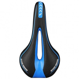 Vélo Selle De Vélo Selle Gel Selle VTT Accessoires Gel Rembourré Coussin Souple Respirant pour VTT Route VTT Vélo Bleu