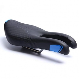 MTYD Pièces de rechanges Vélo Selle, VTT Fourche Droite Selle, De Haute Qualité PU en Cuir Souple, Rempli De Mousse De Polyuréthane Pad