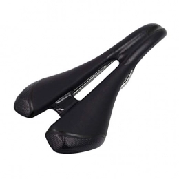 WanShiHengTong Sièges VTT WanShiHengTong Accessoires Vlo Ride S107 VTT Route EVA Microfibre Cuir Super Light vlo Creux Sige Selle (Noir) Nouveau en 2020 (Couleur : Black)