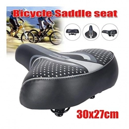 WCD Sièges VTT WCD Noir Vlo Vlo Souple Selle Scooter lectrique Confortable PU ponge Coussin D'assise PU ponge Avant Seat Mat (Color : Black)