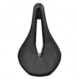 WGLG Sièges VTT WGLG Selle VTT, Antichoc Selle VTT À Design Creux Respirant Mountain Bike Racing Saddle PU Coussin De Siège Souple Respirant Noir