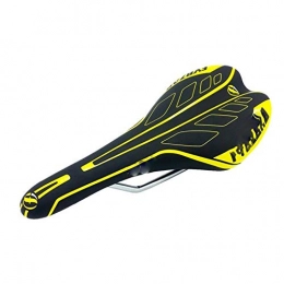 WOOAI Sièges VTT WOOAI 2018 Nouvelle Arrivée Super Light vélo Selle 7 Couleurs VTT VTT Seat Refroidir Route de vélo Selle d'équitation vélo Pièces, Jaune