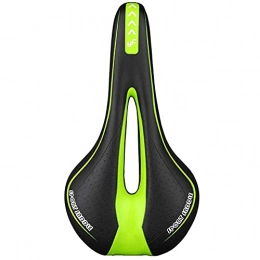 wuwu Pièces de rechanges wuwu Selle à vélos de Route Ultralight VTT Racing Wave Wave Road Saddle de vélo Fit for Les Hommes Doux Confortable MTB Pièces de Rechange à vélo de Cyclisme (Color : Light Green)