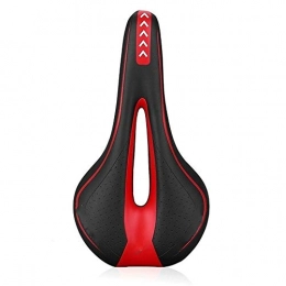 XGLXX Sièges VTT XGLXX Selle Velo Silicone Gel Extra Soft Vélo Selle VTT Coussin Vélo Selle Creux De Cyclisme sur Route VTT Siège Accessoires Vélo Selle VTT (Color : Red)