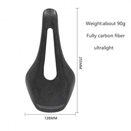 Xiaoyue Sièges VTT Xiaoyue Selle Confort for vélo Mode Plein Fibre de Carbone vélo Selle Route / VTT en Fibre de Carbone Selle Route Scrub / Lisse légère Saddles Carbone Souple vélo Coussin de siège lalay