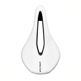 XIEJING Pièces de rechanges XIEJING Selle VTT, Sacoche De Selle VéLo Gros Cul Bicycle Selle Cyclisme Coussin Coussin de Selle de vélo VTT Selle à vélo Selle à bicyclettes (Color : White)