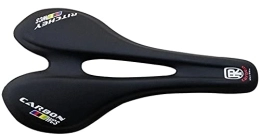 XIEJING Pièces de rechanges XIEJING Selle VTT, Sacoche De Selle VéLo Selle en Cuir de Carbone PU Selle Soft MTB Route Vélo Selle Selle Selle Cyclisme Vélo de Haute qualité Pièces de vélo (Color : Black)