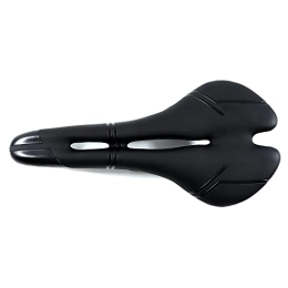 xinlinlin Pièces de rechanges xinlinlin Selle de vélo de Route Confortable VTT Silaire Avant de la Course à vélo Ultra-léger Coussin de Cyclisme de vélo de Montagne Creux Ultra-léger (Color : Black)