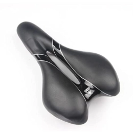 xinlinlin Pièces de rechanges xinlinlin Selle de vélo VTT Couchon de vélo de Route Design Creux de Mousse de Mousse de siège de siège (Color : Black)