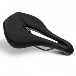 XIONGHAIZI Sièges VTT Xionghaizi VTT Vélo Seat Selle Route VTT Selles Selle Racing Sillin Bicicleta PU Doux et Respirant Coussin de siège (Couleur : Noir)