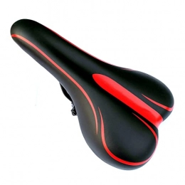 XQxiqi689sy Pièces de rechanges XQxiqi689sy Selle de vélo souple de rechange respirante compatible avec VTT Rouge