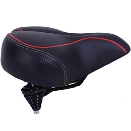 XXZ Pièces de rechanges XXZ Selle de vélo très confortable et extra large en mousse souple rembourrée universelle, ajustement pour la route, les vélos de montagne, les VTT, les hommes et les femmes âgées