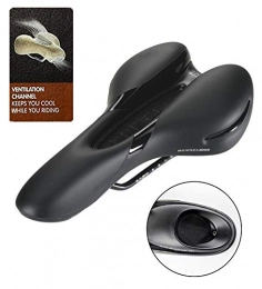 XYQCPJ Pièces de rechanges XYQCPJ Siège de Vélo, Colle Silicone Creux Selle Coussin De Siège VTT Respirant Et Confortable ImperméAble Et AntidéRapant Ergonomie LéGer Et Doux Gros Cul