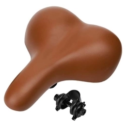 YIJIAN-UMBRELLA Sièges VTT YIJIAN Selles 1pc Confortable Coussin vélo Selle vélo Super épais Seat Ordinaire VTT Selle étanche Équipement vélo (Color : Brown)