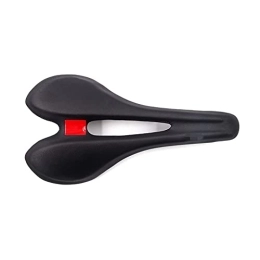 ZHANGQI Sièges VTT ZHANGQI Jiejie Store Confort léger Confort Charbon Road Selle VTT VTT MTB Mountain Vélo Selle Large Hommes Selle Cycle Vélo Selle Bicycle Accessoires (Color : Black)