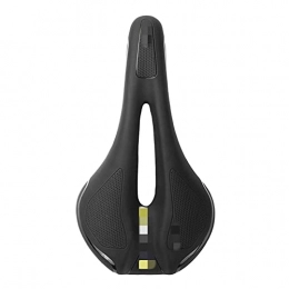 ZHANGQI Pièces de rechanges ZHANGQI Jiejie Store Selle à vélos de Route Ultralight VTT Racing Wave Wave Road Saddle de vélo Fit pour Les Hommes Doux Confortable MTB Pièces de Rechange à vélo de Cyclisme (Color : Black)