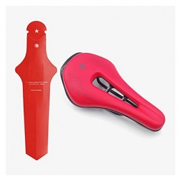 ZHANGQI Pièces de rechanges ZHANGQI Jiejie Store Triathlon TT Selle Fit pour la Route VTT Cycle Cycle Siège Vélo Hommes Timetrial Vélo Vélo Selle Race Sillin Bicicleta Vélo Partie (Color : Red)