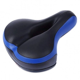 ZHTY Pièces de rechanges ZHTY Siège de vélo surdimensionné, Selle de vélo Confortable ， Selle de vélo de Rechange Universelle Selle de siège de vélo réfléchissante Antichoc Selle de vélo de Montagne VTT