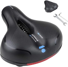 ZXM Pièces de rechanges ZXM Selle de vélo solide et confortable - Coussin respirant pour vélo de montagne - Pour VTT - Pliable - Vélo d'exercice durable