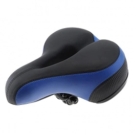 ZYZYP Pièces de rechanges ZYZYP Selles Épaissir Le Coussin Selle De Vélo Cyclisme Coussin Gel De Silice Respirant Doux en Silicone VTT Siège De Vélo De Route avec Autocollants Réfléchissants siège vélo (Couleur : 1)