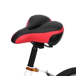 Agatige Asientos de bicicleta de montaña Agatige Asiento de Bicicleta, cojín de Asiento de Bicicleta Cómodo sillín de Bicicleta para Hombres y Mujeres para Bicicletas de montaña, Bicicletas de Carretera, diseño de Doble amortiguación