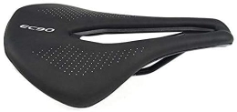 YANHAO Repuesta Asiento de Bicicleta con Gel Ligero Bicicleta de Bicicleta Asiento Transpirable Asientos de Bicicleta diseño ergonómico for Bicicletas de Carretera de montaña Ciclismo (Color : Nero)