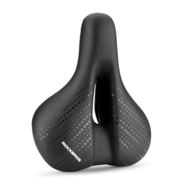 Limtula Repuesta Asiento de bicicleta cómodo de gel de repuesto suave acolchado con absorción de golpes impermeable para bicicleta de carretera de montaña, almohadilla de bicicleta, cojín de asiento de bicicleta