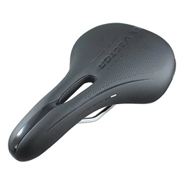 A AUTHOR Asientos de bicicleta de montaña AUTHOR Bicycle Saddle ASD-Vector Ergo Gel X8 for Trekking Touring MTB black