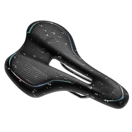 EviKoo Asientos de bicicleta de montaña bicicleta que absorbe los golpes, cojín bicicleta acolchado impermeable, bicicleta con espuma viscoelástica, accesorio universal bicicleta para mujeres, hombres