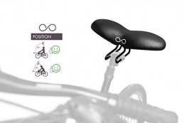 sellOttO Asientos de bicicleta de montaña Disfruta de la bicicleta con el nuevo sellOttO-II-A20 "Flecha" estilo blando - Silln bicicleta cmodo Gel Hombre Mujer para montana - No hay ninguna presin en la zona genital ni en el coxis