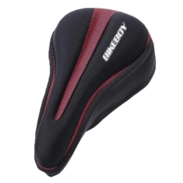 Generic Repuesta Funda para sillín de bicicleta de montaña, gel suave, ultra suave, de silicona, color negro