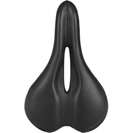 GUOCAO Asientos de bicicleta de montaña GUOCAO Funda para asiento de bicicleta cómoda para bicicleta de montaña, para mujer y hombre, color negro, talla: talla única, color negro, talla única.