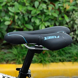 Hunpta@ Repuesta Hunpta@ - Sillín para bicicleta de montaña suave, resistente al agua, accesorio para bicicleta (azul)